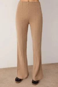 TRENDYOLMİLLA Mink Thessaloniki Fitted Flexible Knitting Bottom - Top Set - Image 3