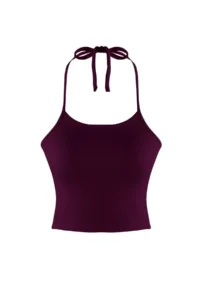 TRENDYOLMİLLA Plum 2 Sets Body-Fitting Double Look Ribbon Detailed Knitwear look Knitting Blouse - Image 7