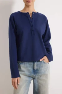 TRENDYOLMİLLA Navy Blue Knitting Blouse - Image 3