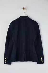 TRENDYOLMİLLA Dark Blue Pocket Detail Blazer denim Jacket - Image 6