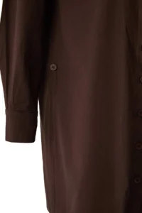 TRENDYOLMİLLA Brown Plain Short / Mini  Weaving Dress - Image 8