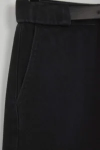 TRENDYOLMiLLA More Sustainable Black More Sustainable Belt Detailed Denim Skirt - Image 10