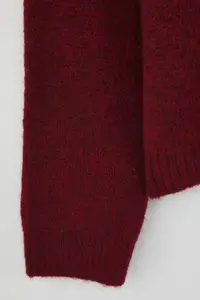 TRENDYOLMİLLA Wardrobe Essentials Red Soft textured Knitwear Cardigan | - Image 7
