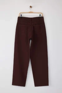 TRENDYOLMİLLA Special Collection Brown Low Waist Loose Baggy jeans - Image 6