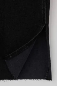 TRENDYOLMİLLA Black Slit Hem Detailed High Waist Middle Flexible Flare Smoke flared leg jeans - Image 6