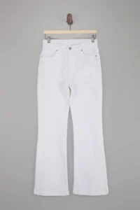 TRENDYOLMİLLA White High Waist comfort/Flexible flared leg Flare jeans - Image 5