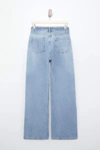 TRENDYOLMİLLA Mavi High Waist Wide Leg Wide Leg Palazzo Pants jeans - Image 6