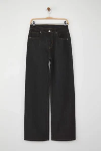 TRENDYOLMİLLA Black High Waist Wide Leg Wide Leg jeans - Image 5