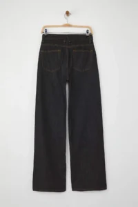 TRENDYOLMİLLA Black High Waist Wide Leg Wide Leg jeans - Image 6