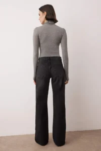 TRENDYOLMİLLA Black Low Waist Wide Leg Wide Leg jeans - Image 4