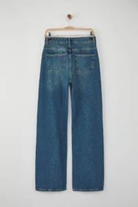 TRENDYOLMİLLA Mavi High Waist Wide Leg Wide Leg jeans - Image 6