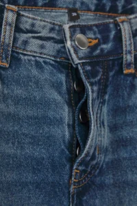 TRENDYOLMİLLA Mavi Vintage Washed Regular Waist Wide Leg jeans - Image 6