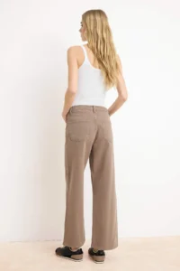 TRENDYOLMİLLA Mink High Waist Bilek Size culotte 100% Cotton jeans - Image 4