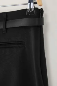 TRENDYOLMiLLA Black Arched Mini Shorts Skirt Shorts & Bermuda - Image 6