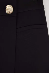 TRENDYOLMiLLA Black Button Detailed Mini Shorts Skirt Shorts & Bermuda - Image 9