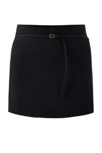 TRENDYOLMiLLA Black Thin Belt Detailed Mini Shorts Skirt Shorts & Bermuda - Image 6