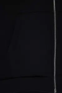 TRENDYOLMİLLA Wardrobe Essentials –Black Oversized Hooded Knitting Sweatshirt | - Image 7