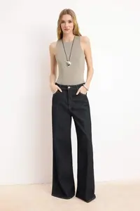 TRENDYOLMİLLA Mink Barbell Collar Fitted Flexible Bottom snaps Knitting Bodysuit .D.0044 - Image 2
