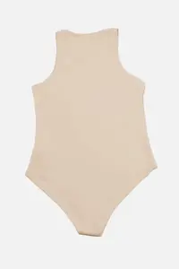 TRENDYOLMİLLA Stone Barbell Collar Fitted Flexible Bottom snaps Knitting Bodysuit .D.0044 - Image 9