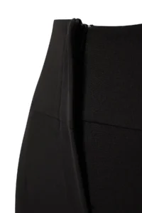 TRENDYOLMİLLA Black Cigarette skinny Leg Waist Sewing Detailed Weaving Dress Pants - Image 6