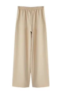 TRENDYOLMİLLA Stone Wide Leg/Wide Leg Sides buttoned Weaving Dress Pants - Image 10