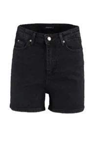 TRENDYOLMiLLA Black More Sustainable High Waist City Size comfort/Flexible denim Shorts - Image 9