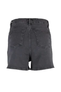 TRENDYOLMiLLA Anthracite More Sustainable High Waist City Size denim Shorts - Image 14