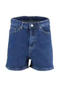 TRENDYOLMiLLA Indigo More Sustainable High Waist City Size denim Shorts - Image 7
