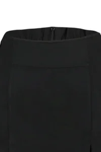 TRENDYOLMiLLA Black Double slit Super Mini Size Weaving Shorts Skirt - Image 10