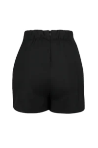 TRENDYOLMiLLA Black Double slit Super Mini Size Weaving Shorts Skirt - Image 11