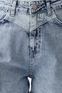 TRENDYOLMiLLA Mavi High Waist Mini denim Shorts - Image 5