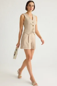 TRENDYOLMiLLA Mink Shorts & Bermuda