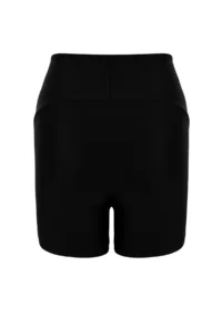 TRENDYOLMİLLA Black Shaping Knitting Sports Shorts/Short Leggings - Image 8