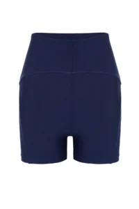 TRENDYOLMİLLA Navy Blue Shaping Knitting Sports Shorts/Short Leggings - Image 5