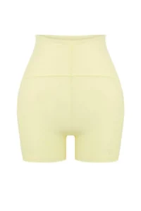 TRENDYOLMİLLA Yellow Shaping Knitting Sports Shorts/Short Leggings - Image 5