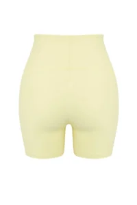 TRENDYOLMİLLA Yellow Shaping Knitting Sports Shorts/Short Leggings - Image 6