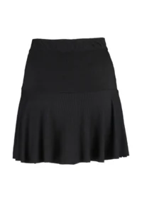 TRENDYOLMiLLA Black Plain Skirt Look High Waist Mini Knitting Shorts - Image 7