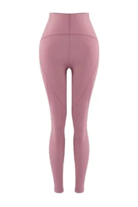 TRENDYOLMİLLA Dusty Rose Shaping Tam Size Knitting Sports Leggings - Image 6