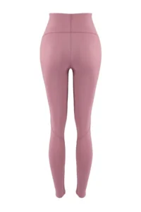 TRENDYOLMİLLA Dusty Rose Shaping Tam Size Knitting Sports Leggings - Image 7