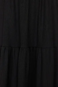 TRENDYOLMİLLA Black V-neck Sleeveless A-line Maxi Knitting Dress - Image 5