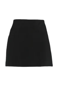 TRENDYOLMiLLA Black Basic High Waist A-line Mini Size Weaving Skirt - Image 7