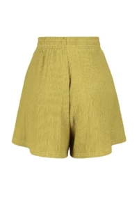 TRENDYOLMiLLA Yağ Green Relaxed Cut Regular Waist Crepe/textured Knitting Shorts - Image 8