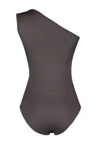 TRENDYOLMİLLA Anthracite Asymmetric Collar Cut Out Detailed Flexible snaps Knitting Bodysuit .D.00014 - Image 8