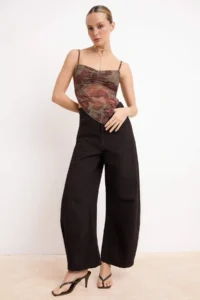 TRENDYOLMİLLA Khaki Knitting Blouse - Image 2