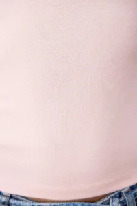 TRENDYOLMİLLA Light Pink Viscous/Soft Material Fitted Moon Arm Flexible Knitting Blouse - Image 3