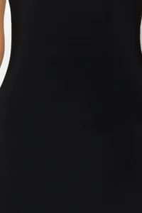 TRENDYOLMİLLA Black Fitted Sleeveless Maxi Flexible Knitting Pen Dress - Image 5
