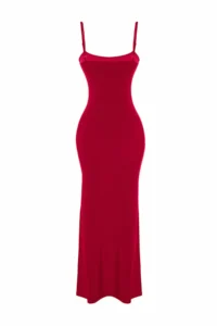 TRENDYOLMİLLA Rejection Maxi bodycone/Fitting Sleeveless Flexible Knitting Dress - Image 13