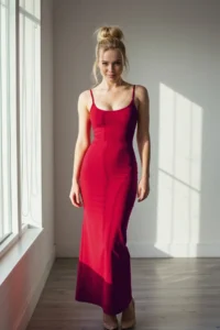 TRENDYOLMİLLA Rejection Maxi bodycone/Fitting Sleeveless Flexible Knitting Dress - Image 5