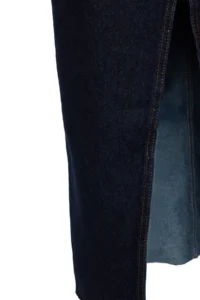 TRENDYOLMiLLA More Sustainable Dark Blue slit Maxi denim Skirt - Image 5