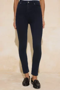 TRENDYOLMİLLA Gece Mavisi Bodysuit hugging High Waist Ekstra Flexible skinny jeans - Image 3